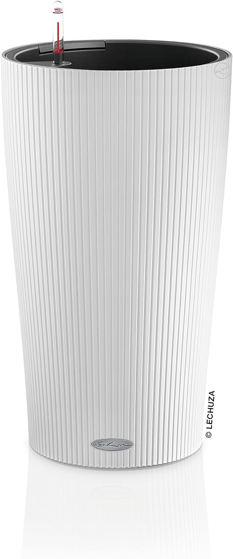 Ghiveci Lechuza 13950, Alb, 32x32x56 cm