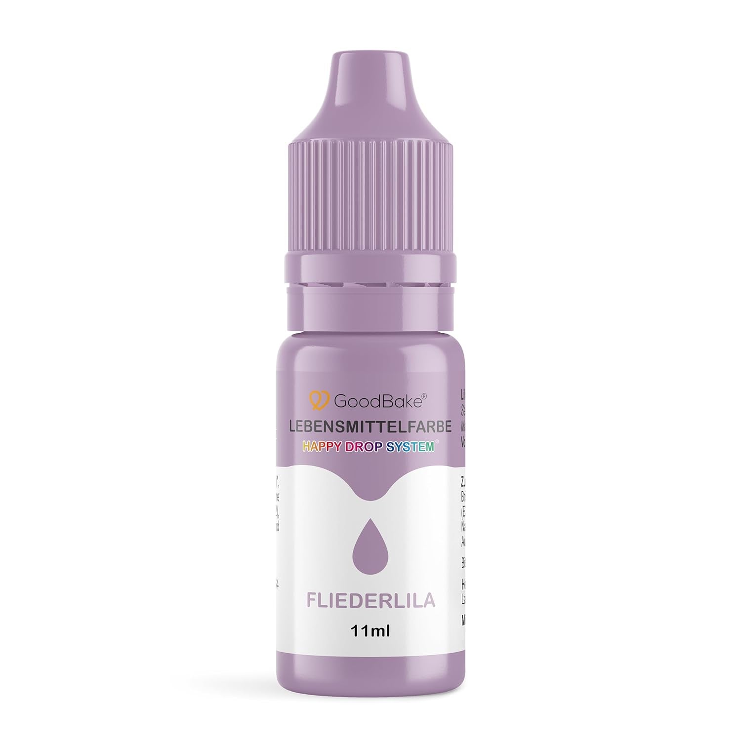 Colorant alimentar Goodbake Pastel Lilac (11 ml) – Colorant alimentar cu doză mare – Pentru colorarea prăjiturilor, fondantului, cremei de unt, macarons-urilor, băuturilor, slime-ului și multor altor obiecte. 100% vegan