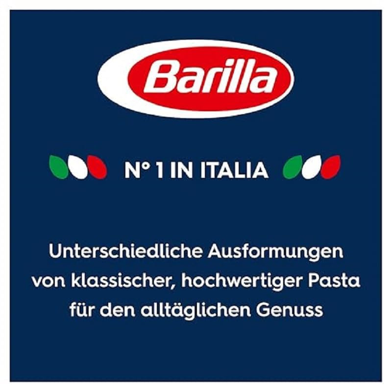 Pasta Barilla Classica Girandole n. 34, di grano duro di alta qualità, sempre al dente (1 x 500g)