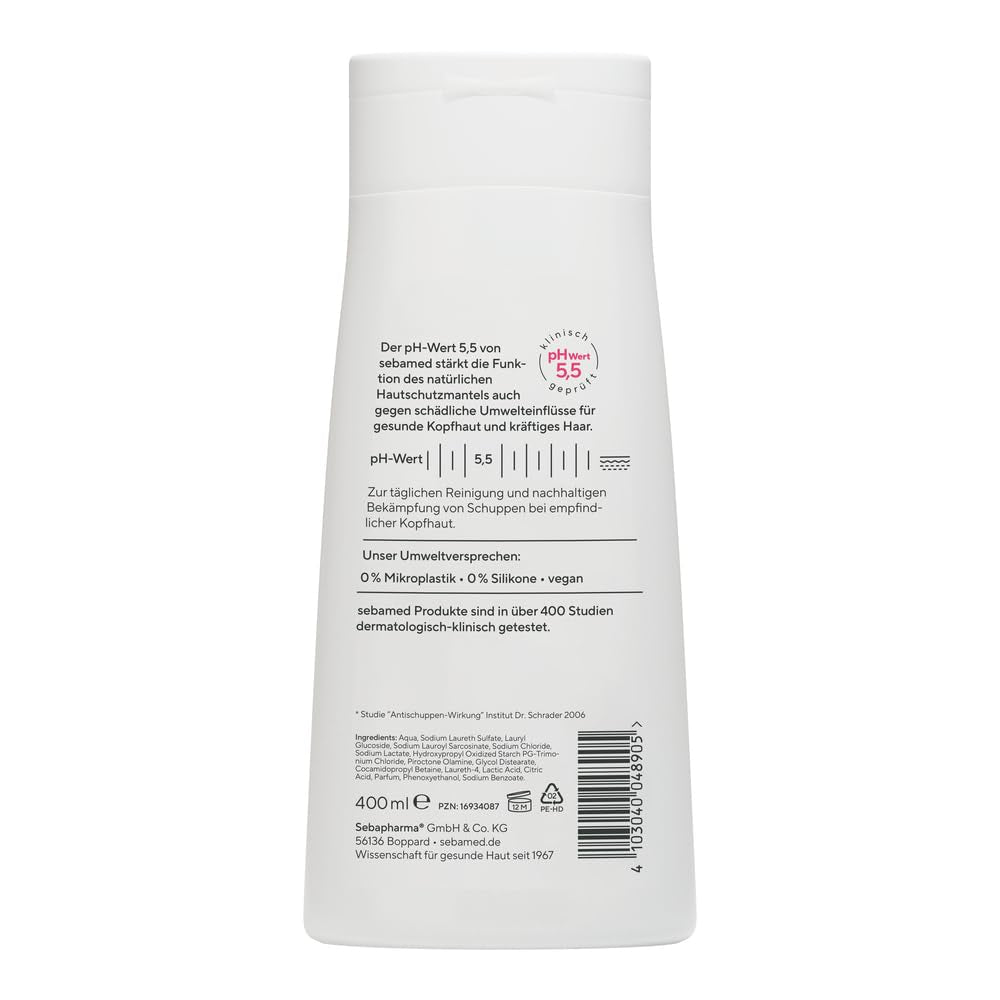 Shampoo antiforfora Sebamed 400 ml Sebamed Doccia e bagno