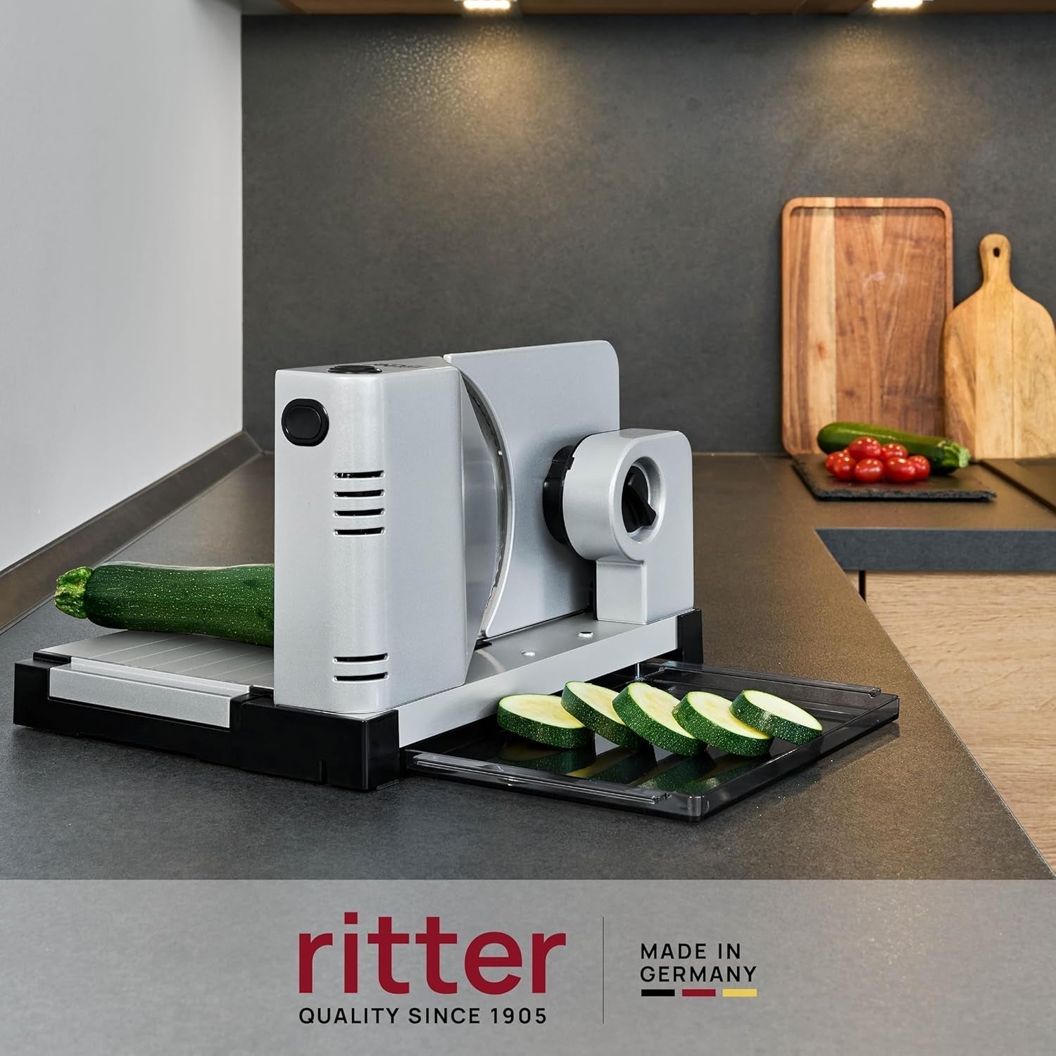 Ritter Icaro 7, affettatrice elettrica multifunzione Rasnite e Affettatrici Naty Shop