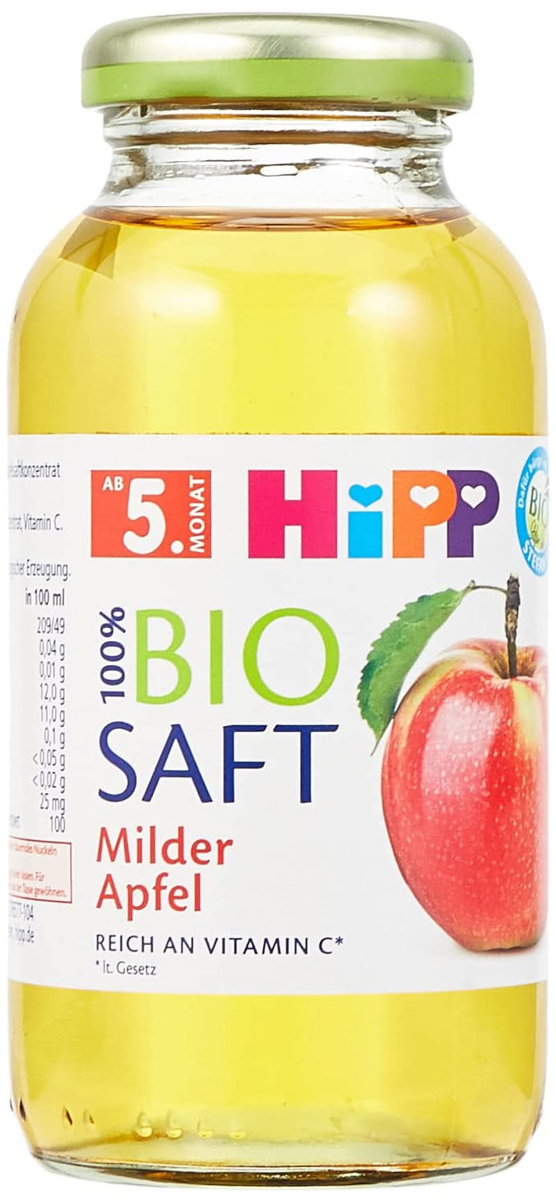 Hipp Banana-mela biologica, confezione da 6 (6 x 200 ml) Mamma e bambino Naty Shop 6 x 200 ml Mele