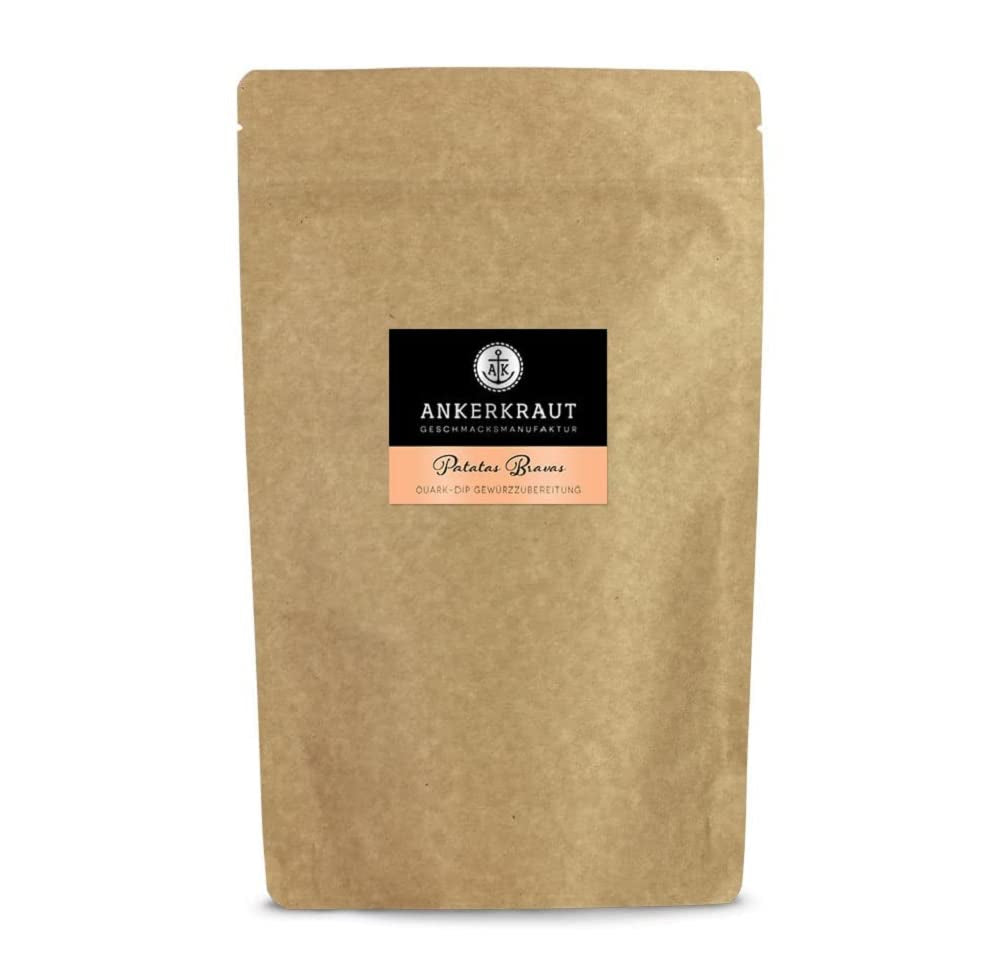 Ankerkraut Patatas Bravas, Gewürzmischung für Spanish Kartoffelwürfel, 90g in vetro di sughero
