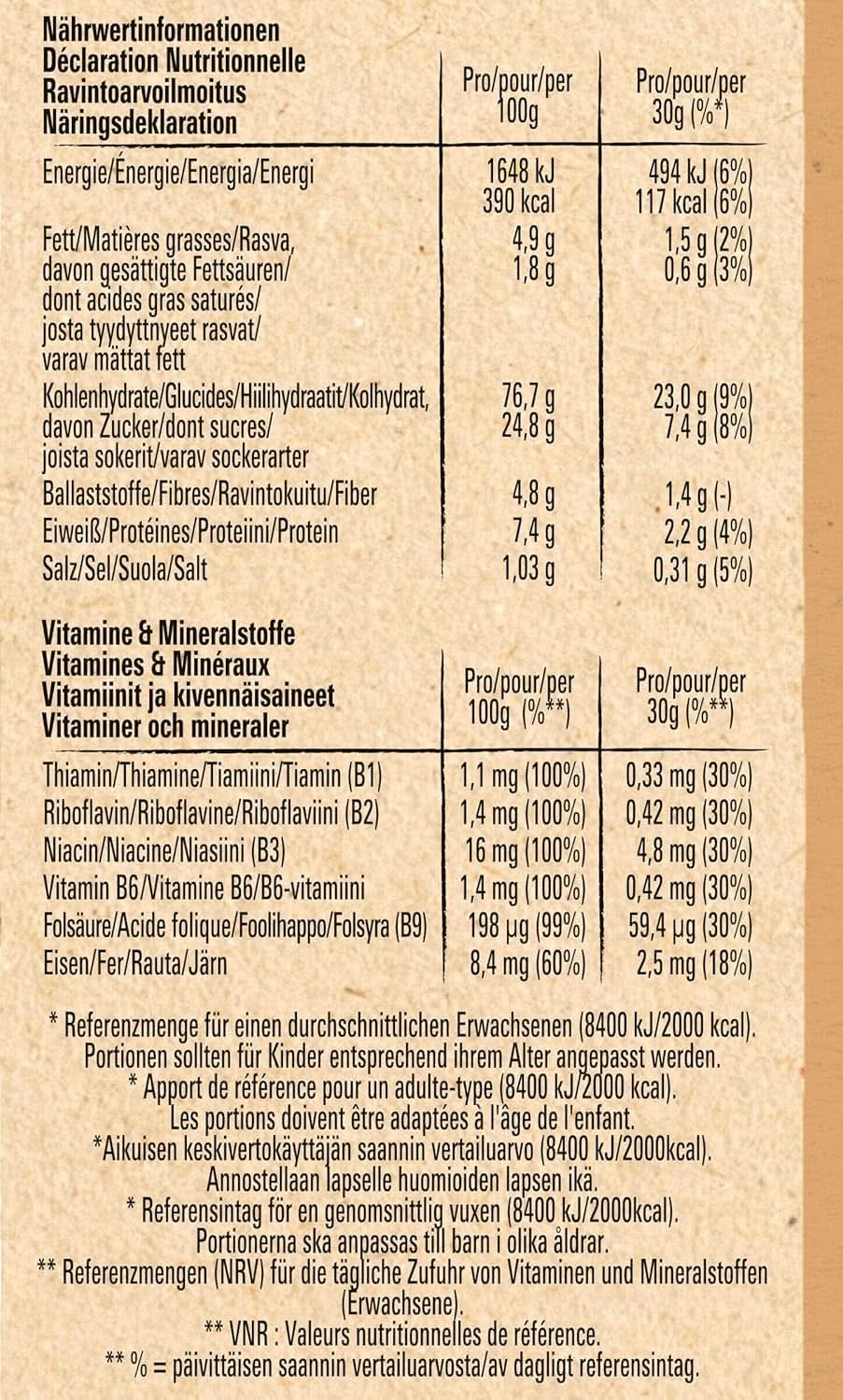 Cereali da colazione CINI MINIS Churros con il 42% di farina integrale, 360 grammi Naty Shop