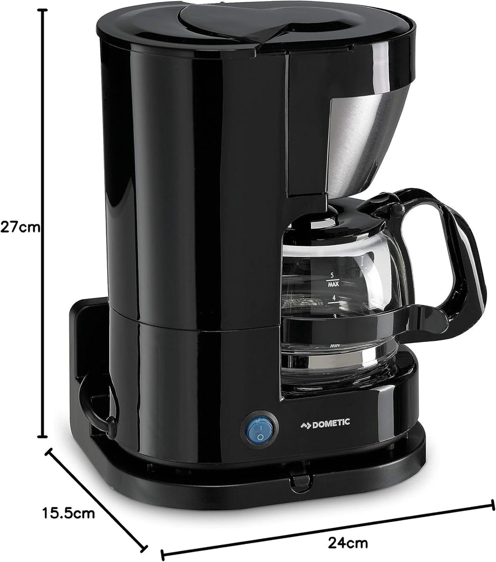 WAECO 9103533013 PerfectCoffee MC 052/MC 054 Aparat de cafea cu 5 căni, 12 sau 24 de volți, pentru conectare în mașini sau camioane
