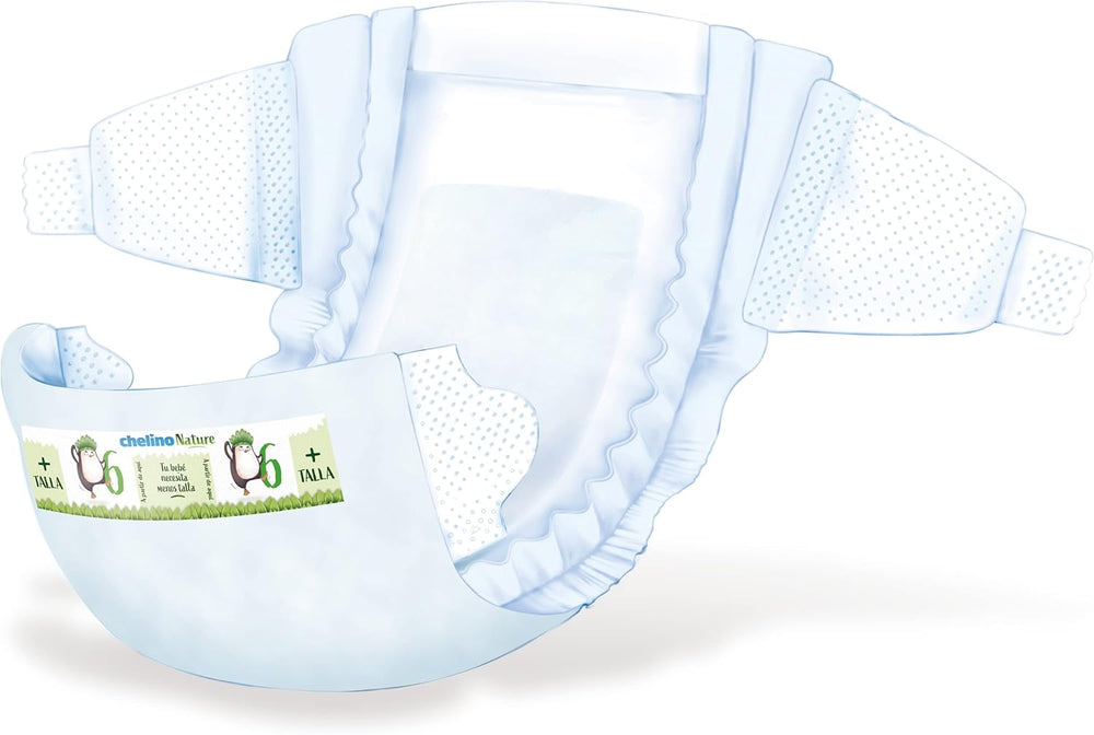 Pannolino per bambini Nature, taglia 6 (17-28 kg), 162 pannolini