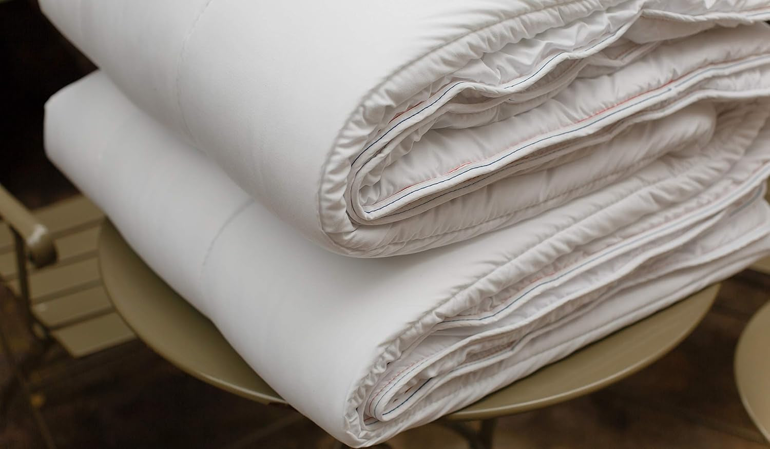 COLAS NORMAND - Trapunta ecologica - calda - 240 X 220 Cm - rivestimento e imbottitura da bottiglie riciclate - morbida, setosa e confortevole - lavorazione accurata Trapunte e trapunte Naty Shop