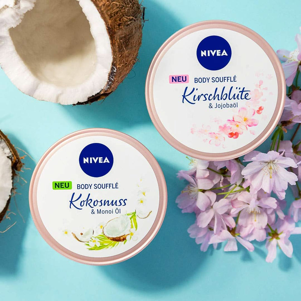 NIVEA Body Soufflé Coconut & Monoi Oil, 200 ml Cosmetice si Infrumusetare Naty Shop