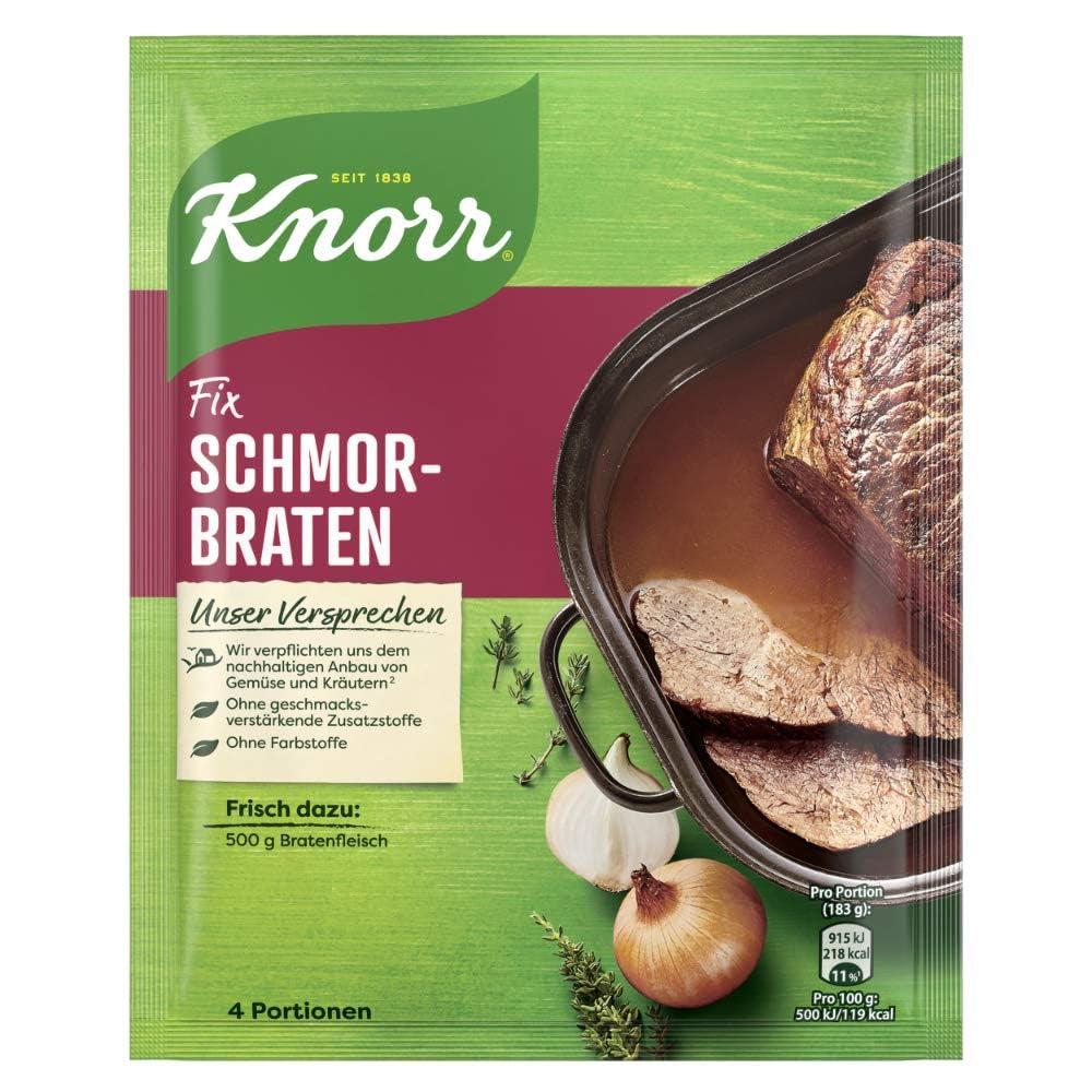 Knorr Fix Medaglioni Pfeffer-Rahm 3 Porzioni (1 x 35 g) | 35 g (1 confezione)