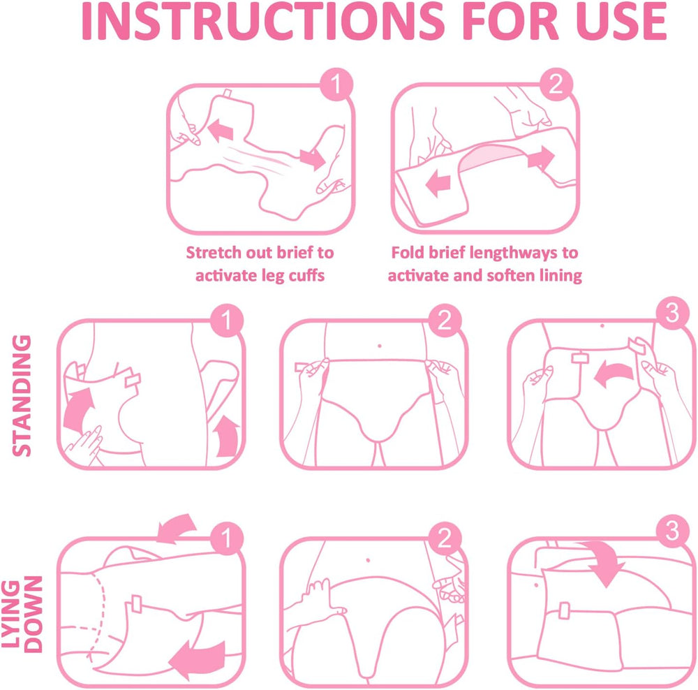 Pannolini stampati per adulti 5500-5800 ml, 10 pezzi - Baby Usagi (XL)