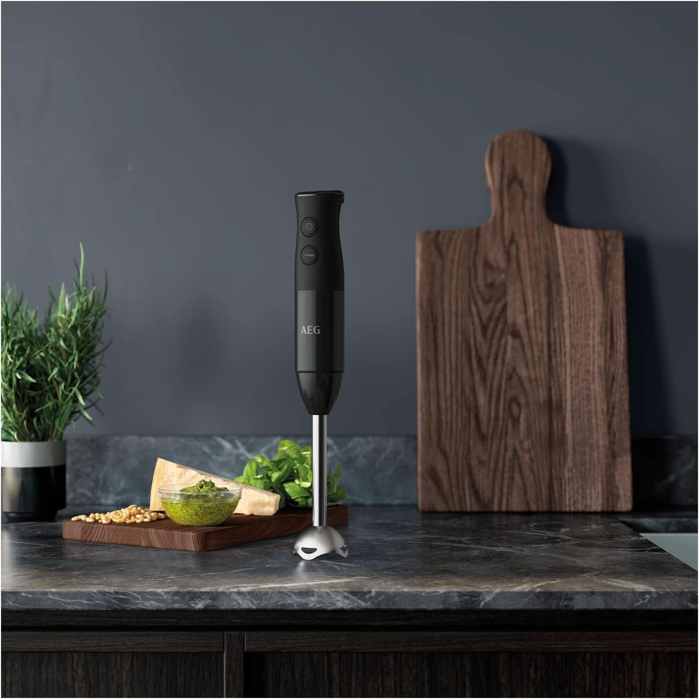 Sbattitore manuale AEG HB4-1-4GG / 2 lame in acciaio inossidabile incl. Negozio Naty Madre e Bambino