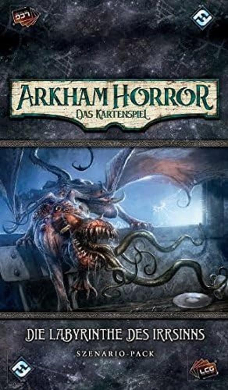Fantasy Flight Games, Arkham Horror: LCG, Gioco base, Gioco per esperti, Gioco di carte, 1-4 giocatori, Età 14+, 45+ minuti, Tedesco, Multicolor, Colorato