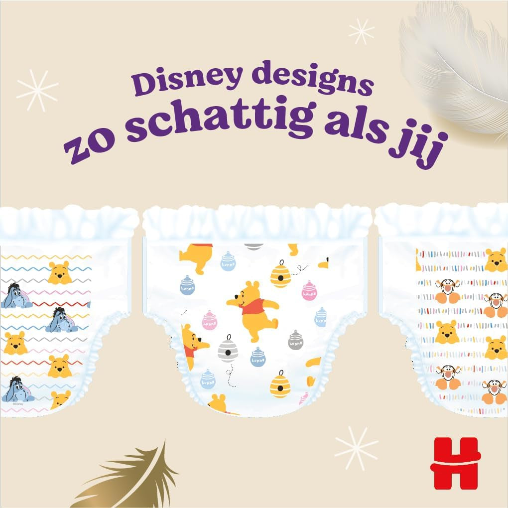 Pannolini Huggies Extra Care, taglia 5 (12-17 kg), design Disney, 96 pezzi