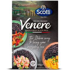 Scotti Riso Integrale Nero Riso Nero Venere 500 g