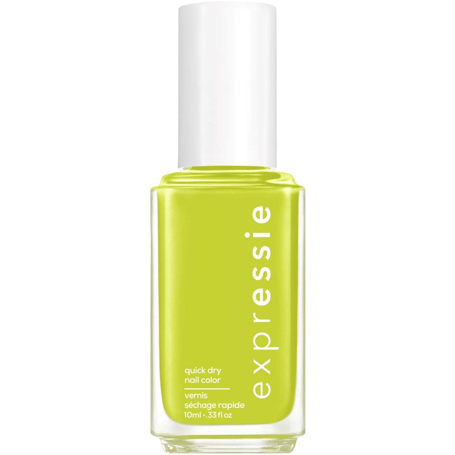 Smalto per unghie Essie ad asciugatura rapida "expression", formula vegana senza ingredienti di origine animale, n. 565 momento del personaggio principale, verde, 1 x 10 ml