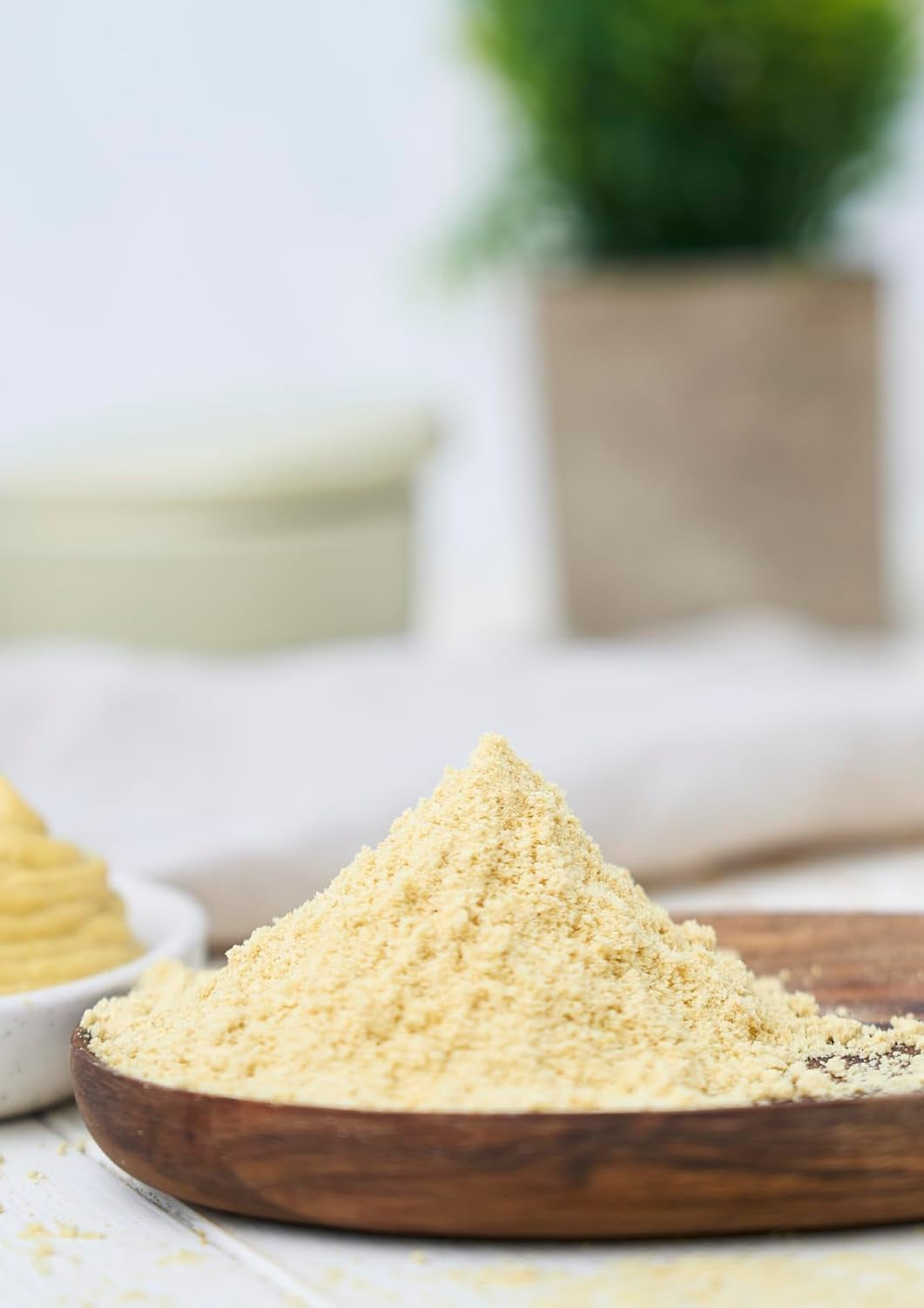 Fuchs Gewürze - Senfkörner gemahlen - für die Zubereitung von Rubs, zum Verfeinern von Suppen und Saucen - ingredienti naturali - 45 g in wiederverwendbarer, recyclebarer Dose