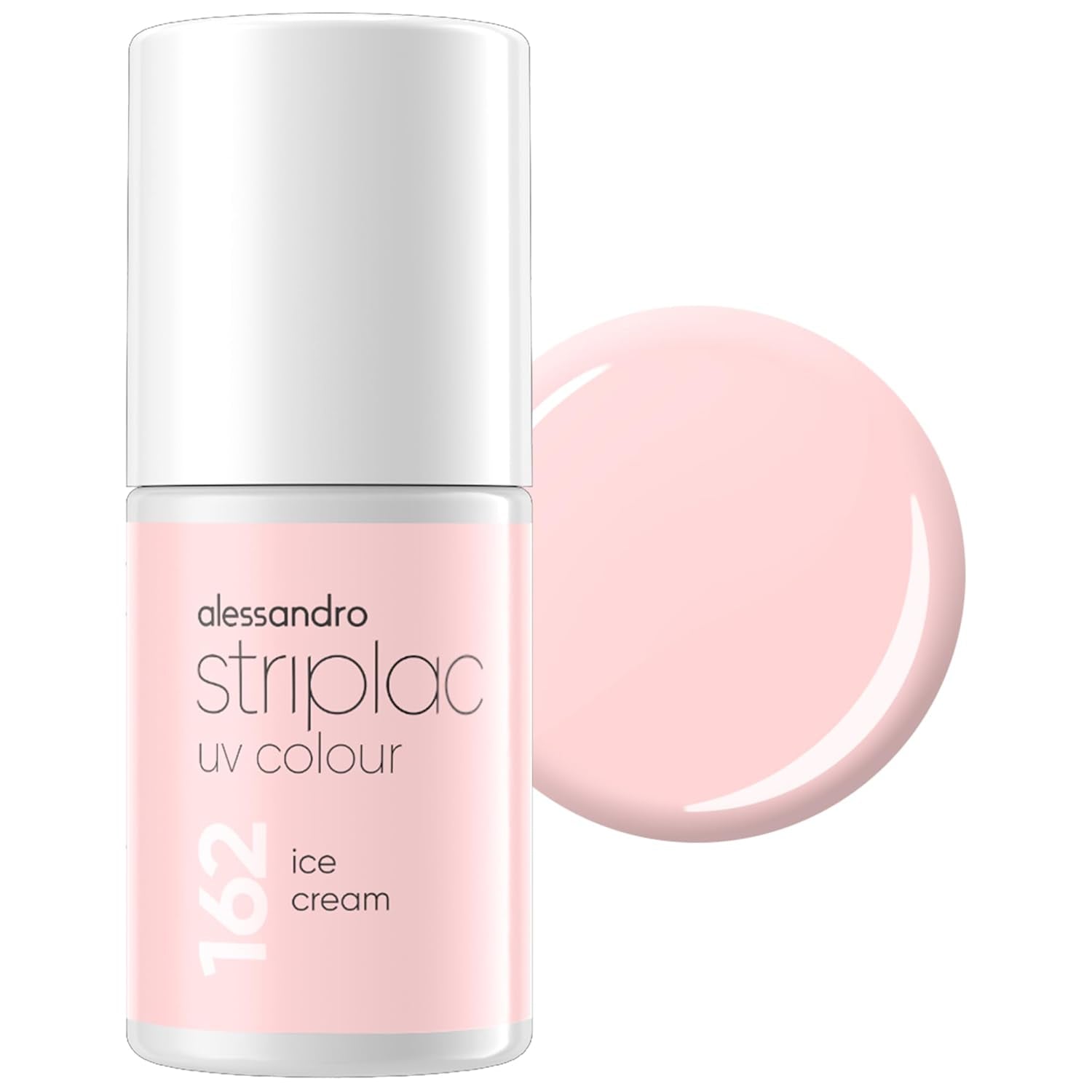 Smalto UV alessandro Striplac Coral Sunshine – Delicato e a lunga tenuta – Facile rimozione grazie alla tecnologia di rimozione – Vegan e cruelty-free – 8 ml