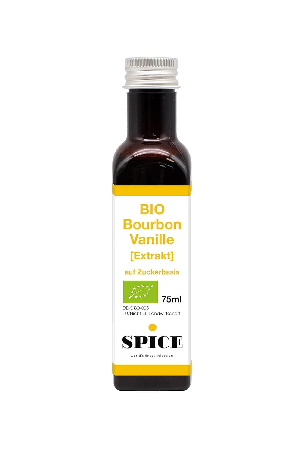 SPICE BIO Estratto di vaniglia Bourbon, 75 ml Aromi Naty Shop