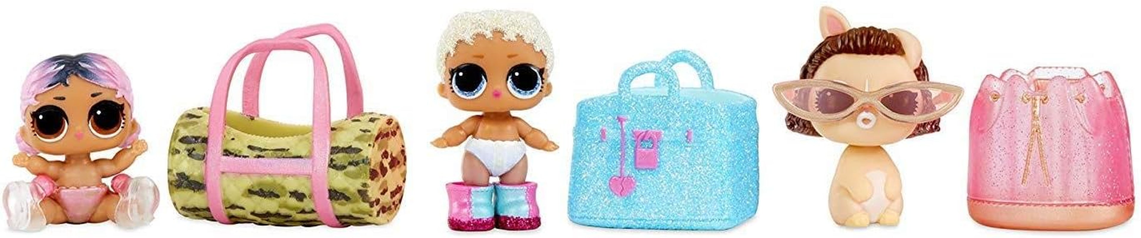 L.O.L. Surpriză! 557098E7C Lils Sisters and Lil Pets- Makeover Seria 2 - Multicolor Papusi Naty Shop