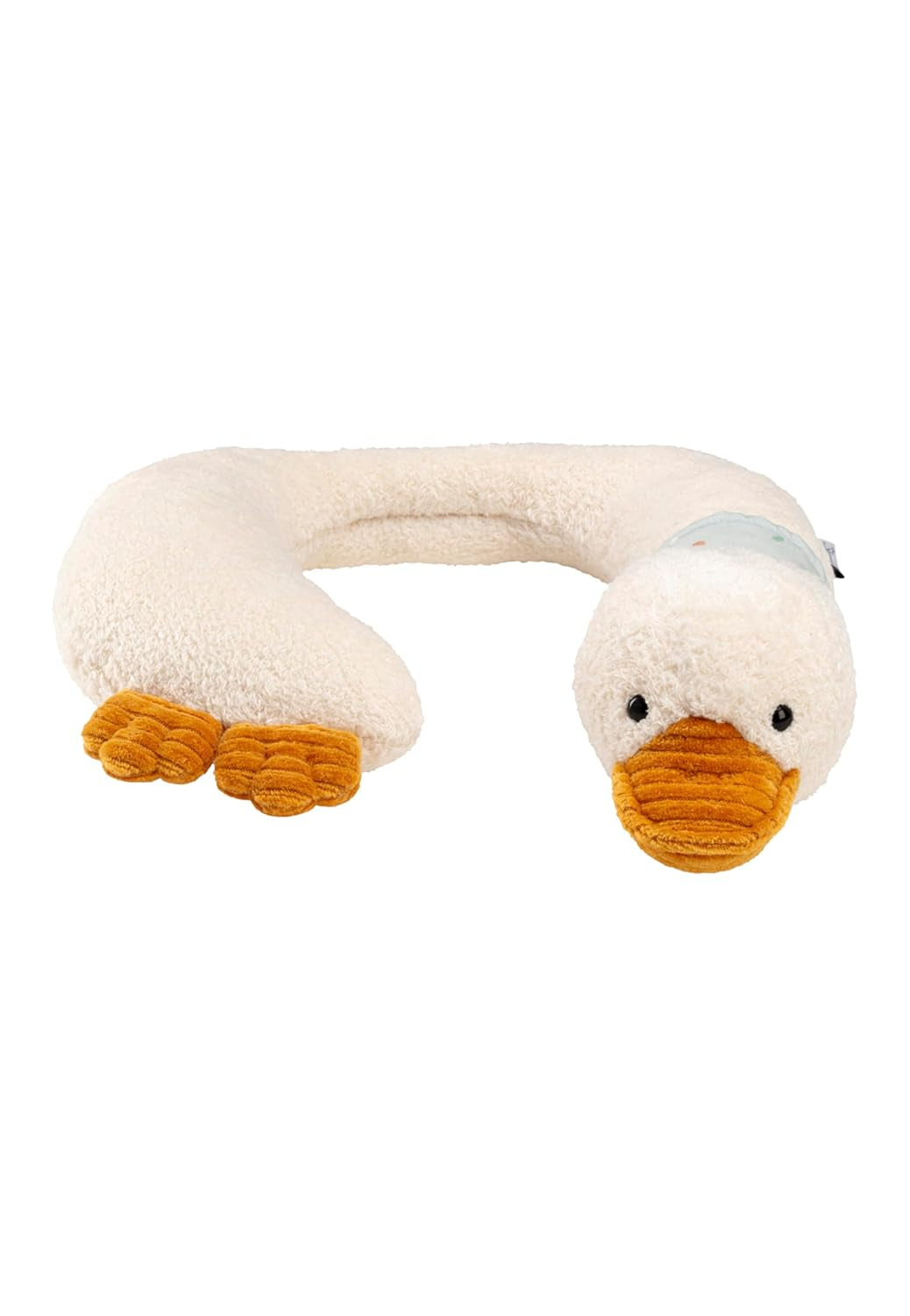 Suport pentru gât rață Edda Lou, pernă pentru gât în formă de U, pernă cu cap de animal pentru băieți și fete, ideală în mașină, în avion și în călătorii Perne ortopedice cervicale Naty Shop