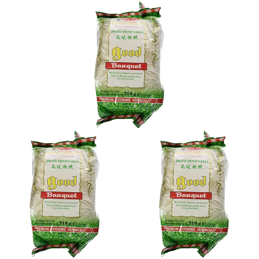 ACECOOK - Vermicelli con fagioli GD - (1 X 210 GR)