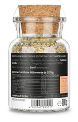 Ankerkraut Tomatensaucen, per Pasta, Spaghetti, Tortellini und Klassiker aus Italien, Lecker zu Hause cochen, Mischung würzender Ingredient für Tomatenmark, 100 g in vetro di sughero