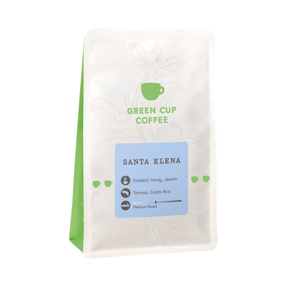 Coffee - Santa Elena I 100% Arabica I Kaffeebohnen 250g I Perfekt für jede Zubereitung - Moka Kanne, Siebträger, Vollautomat, mit schokoladig, fruchtig süßen Aromen I mittlere Röstung