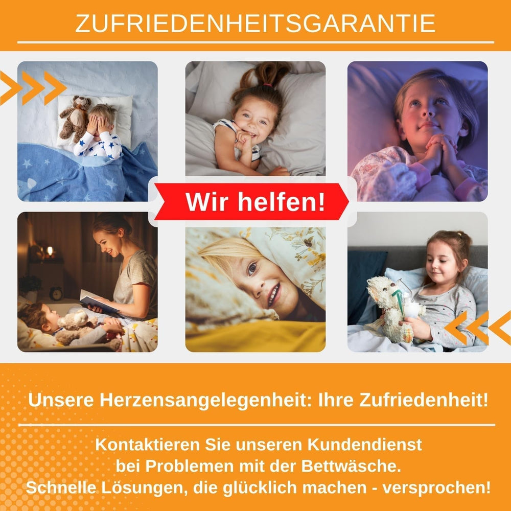 Aminata Kids Biancheria da letto per bambini, spazio esterno, biancheria da letto in cotone - bambini Naty Shop