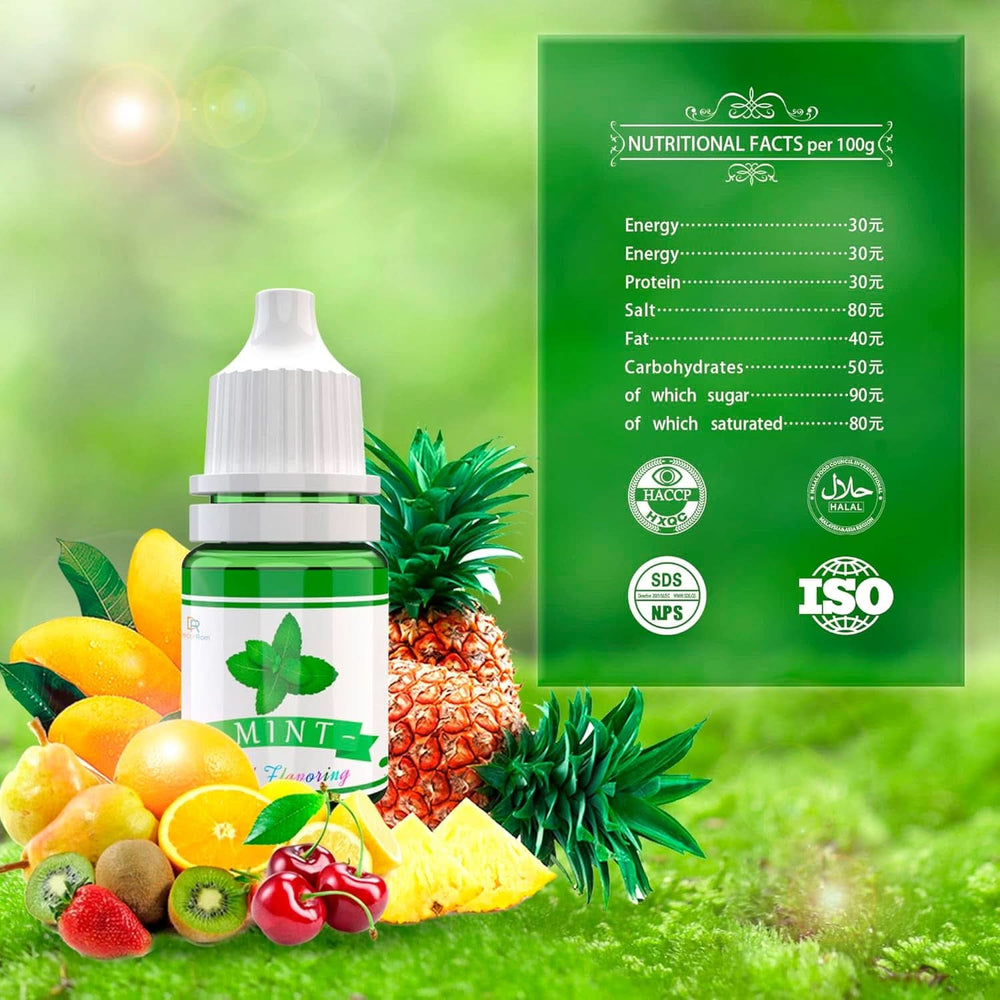 Set di 24 aromi alimentari concentrati, 24 x 6 ml Aromas Naty Shop