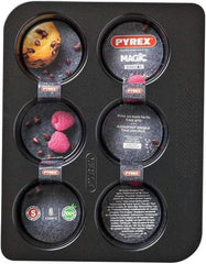 Teglia Pyrex Magic Muffin per 6 Stampi e Teglie per Muffin Naty Shop