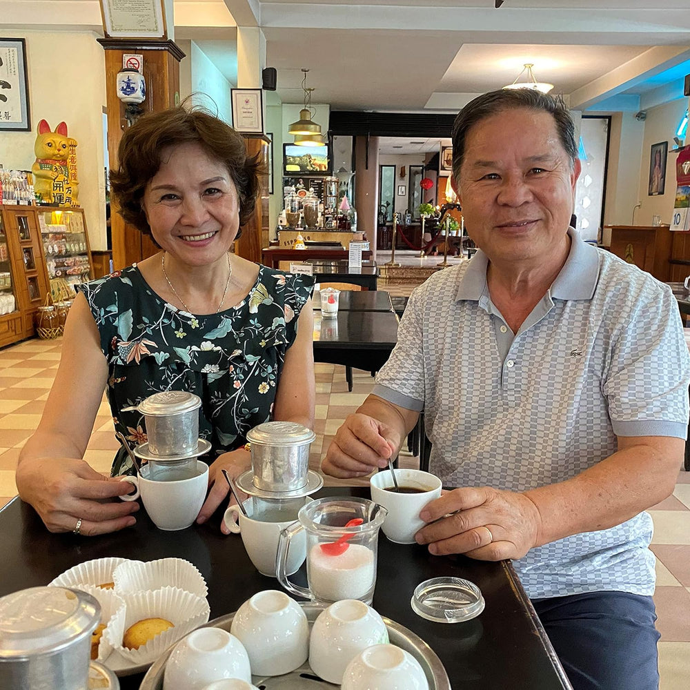 VietBeans - Trâm Anh Ground Roast – Ganze Kaffeebohnen - Geröstet in französischer Butter und Rum - Intensiv schokoladiger Geschmack