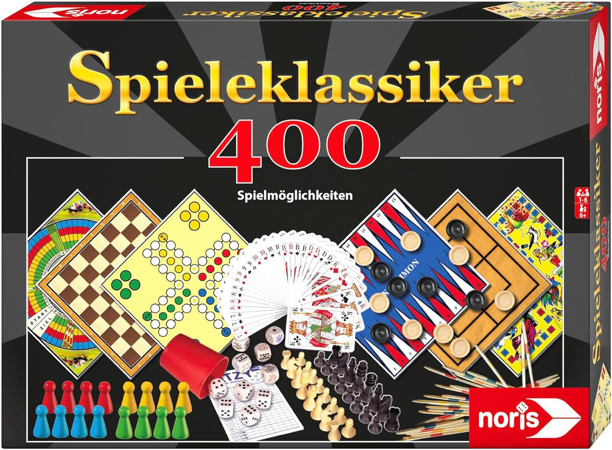Giochi classici Noris 606111688 con 400 opzioni di gioco