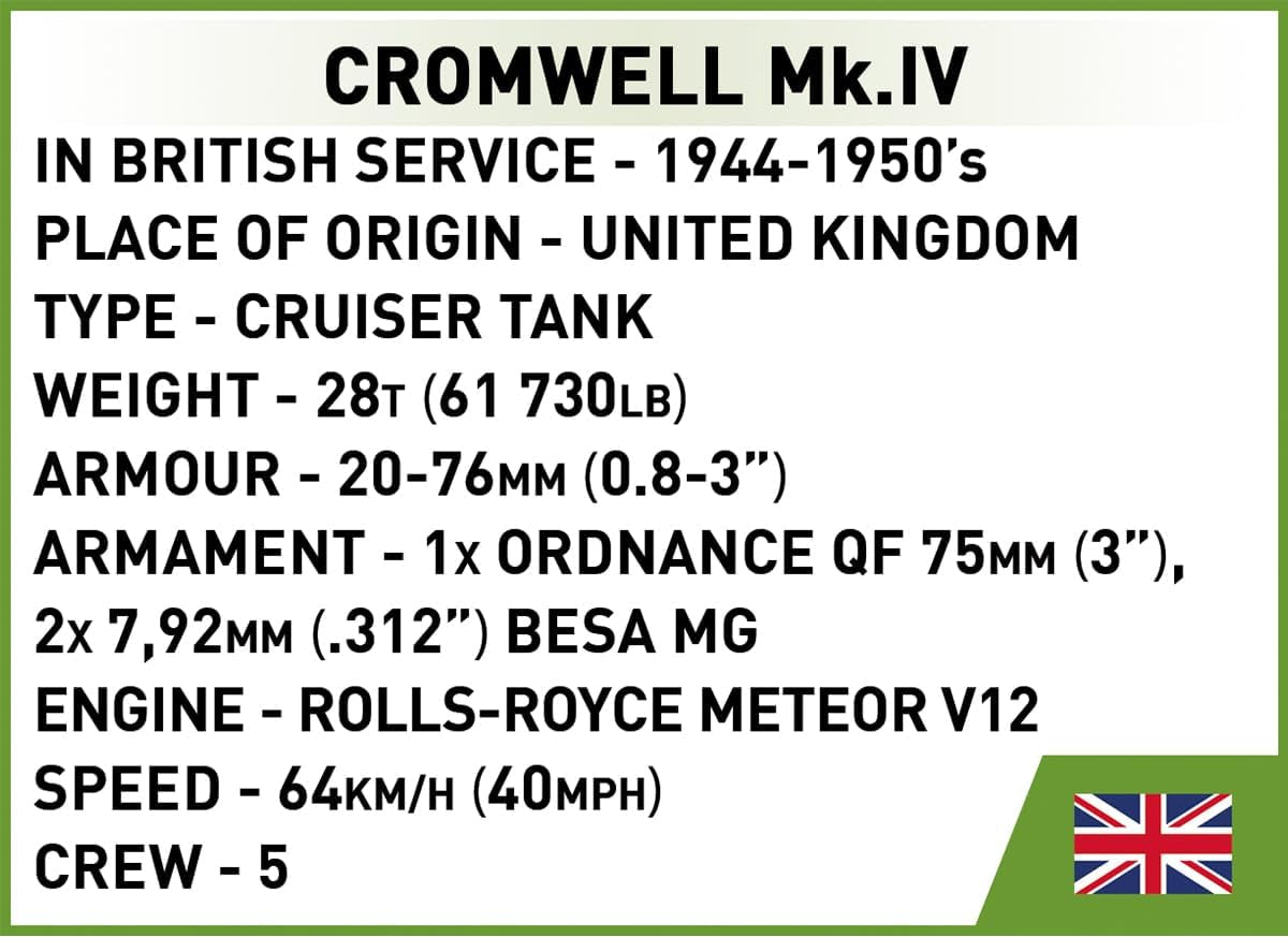 COBI Cromwell Mk.IV