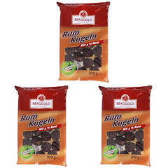 Palline al rum con cioccolato speciale, Palline al rum 200g (confezione da 3)