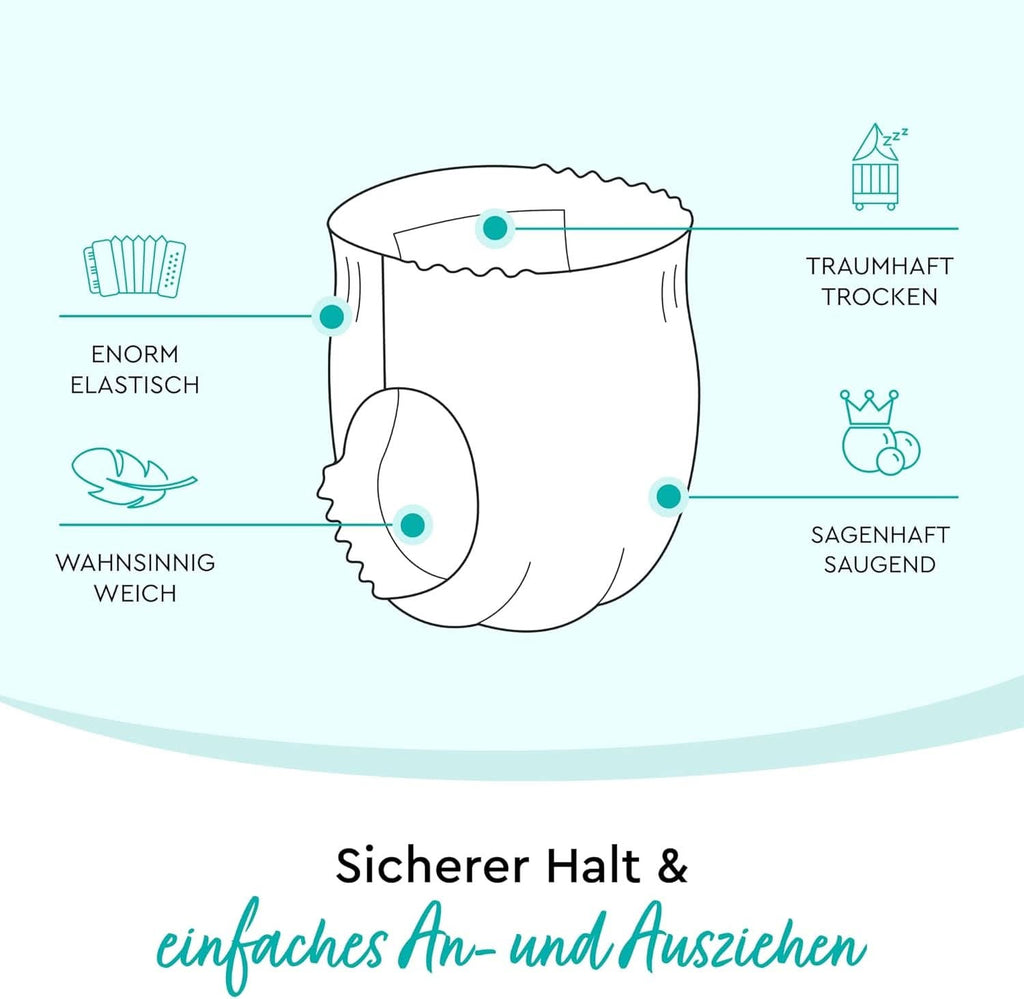 Pantaloni LILLYDOO prietenosi cu pielea, cutie lunara Mama si Copilul Naty Shop