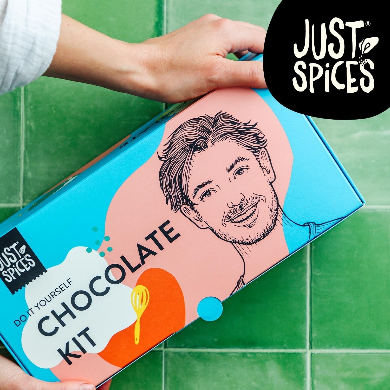 Just Spices Do It Yourself Schokoladen Kit I Mache Eigene Schoko-Tafeln I Mit Formen, Gewürzen, Schachteln & Rezepten Naty Shop