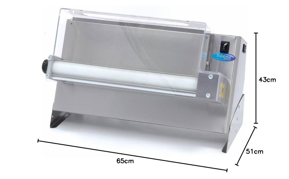 Maxima Gastro Rullo per fondente - Ø45 cm - Einzelwalze - Verstellbare Dicke