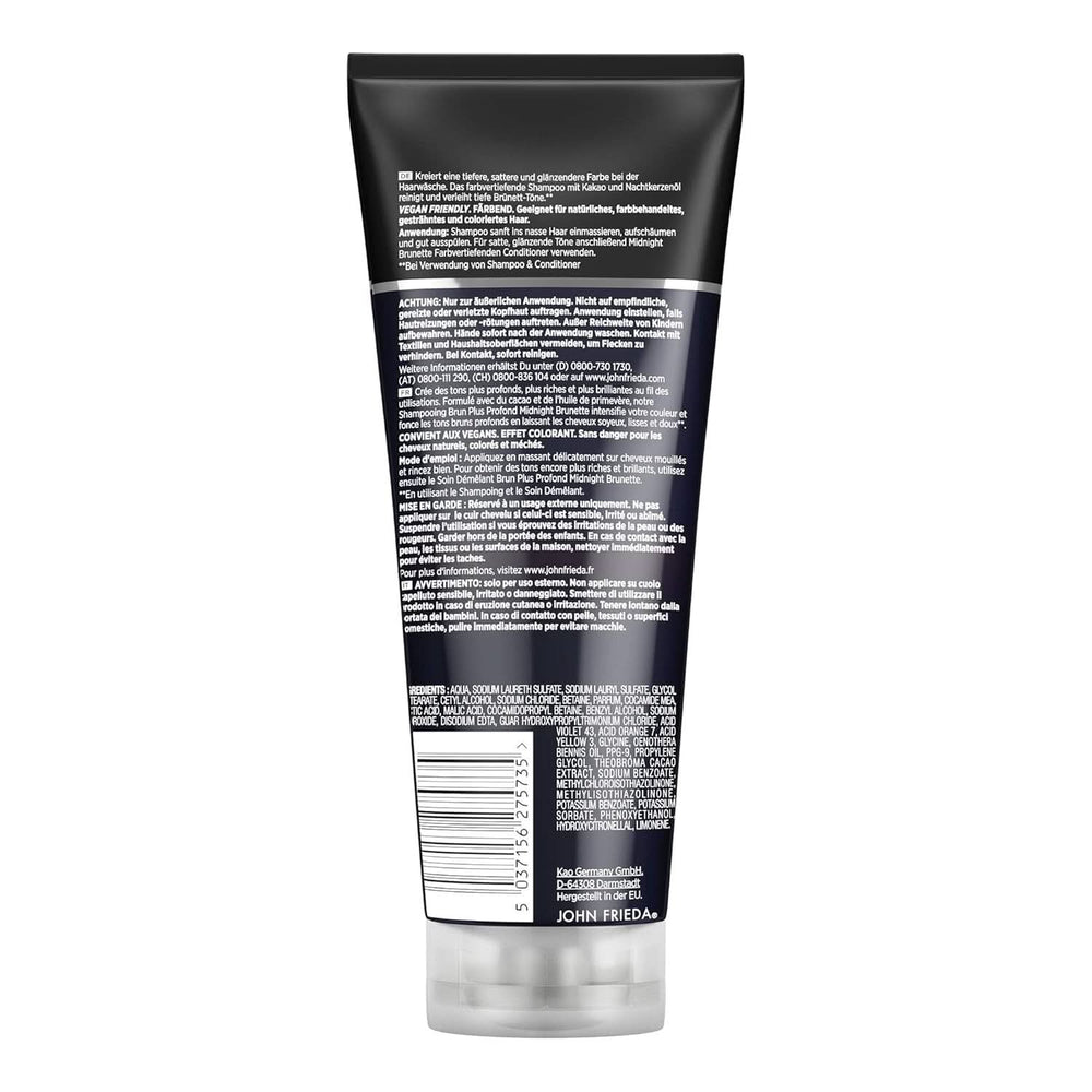 John Frieda - Midnight Brunette Shampoo, 250 ml Duș și baie Naty Shop