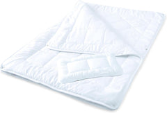 Aqua-Textil Soft Touch Set per bambini Piumino 100 X 135 Cm 250G e 350G con cuscino 40 X 60 Cm 150G Piumino 4 stagioni Termoautonomo Oeko-Tex Piumini e trapunte Naty Shop 100X135 Cm + 1X 40X60 Cm 4 stagioni