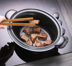 Pentola a cottura lenta Russell Hobbs, Antiaderente da 3,5 litri, Acciaio inossidabile, 3 impostazioni di temperatura e Funzione di mantenimento in caldo, Pentola a cottura lenta da 160 W Naty Shop