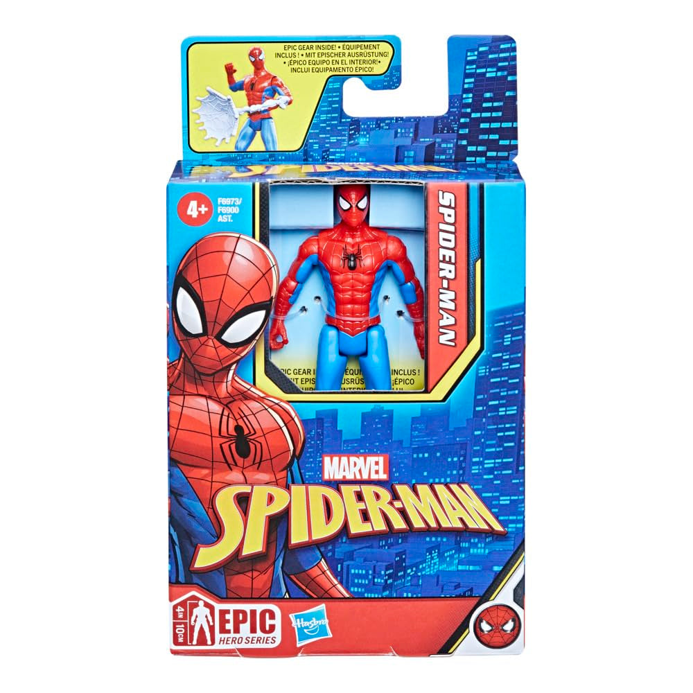 Spider-Man Marvel Epic Hero Series Classic 10cm Tall Action Figure Action figures Naty Shop