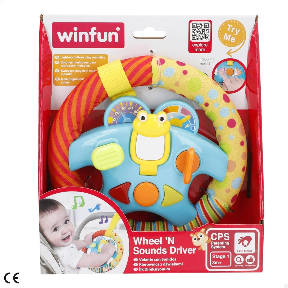 culoare bebeluș jucărie pentru bebeluși Wheel N Sounds Driver Jucarii Bebe Naty Shop