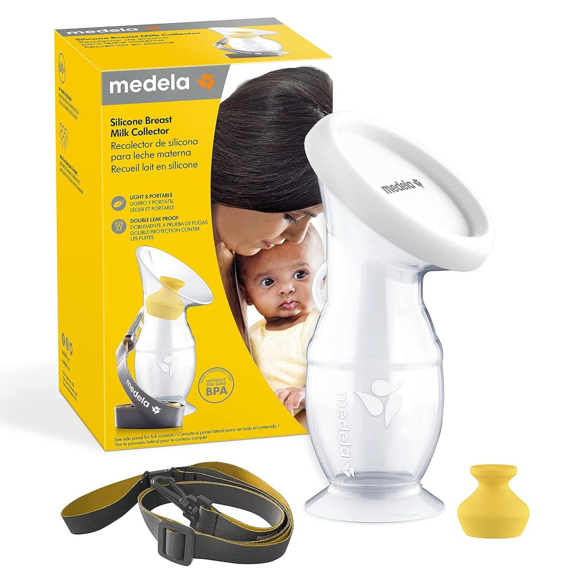 Medela Raccoglitore per latte materno in silicone Accessori Alimentazione e Allattamento Bebe Naty Shop Silikon Handmilchpumpe