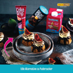 DECOCINO Glitter Cacao Oro, Cacao in polvere di alta qualità con glitter, 100 grammi Naty Shop