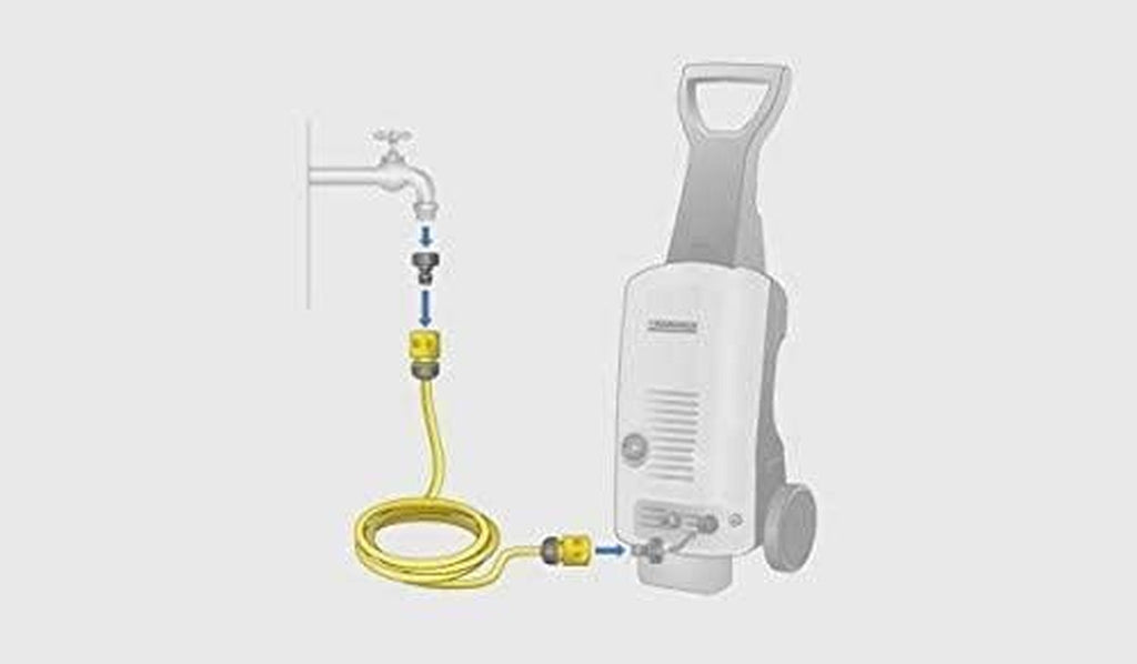 Cuplaj furtun Kärcher 2.645-194.0 (Universal Plus, cu Aqua Stop) negru, mic