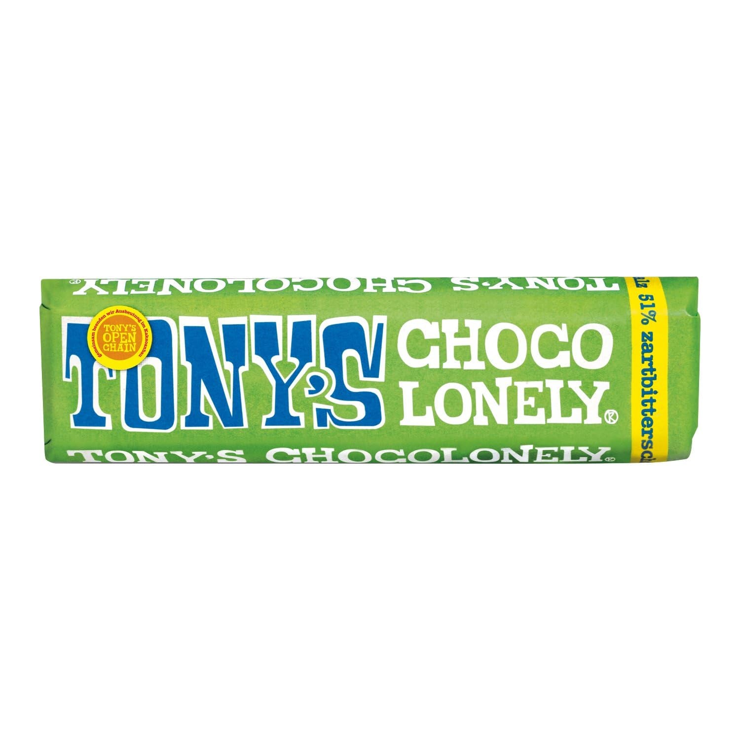 Tony's Chocolonely, cioccolato al latte con caramello e sale marino 47g