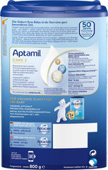 Aptamil Care 2 – Adatto anche per bambini nati con taglio cesareo – 1 x 800 g