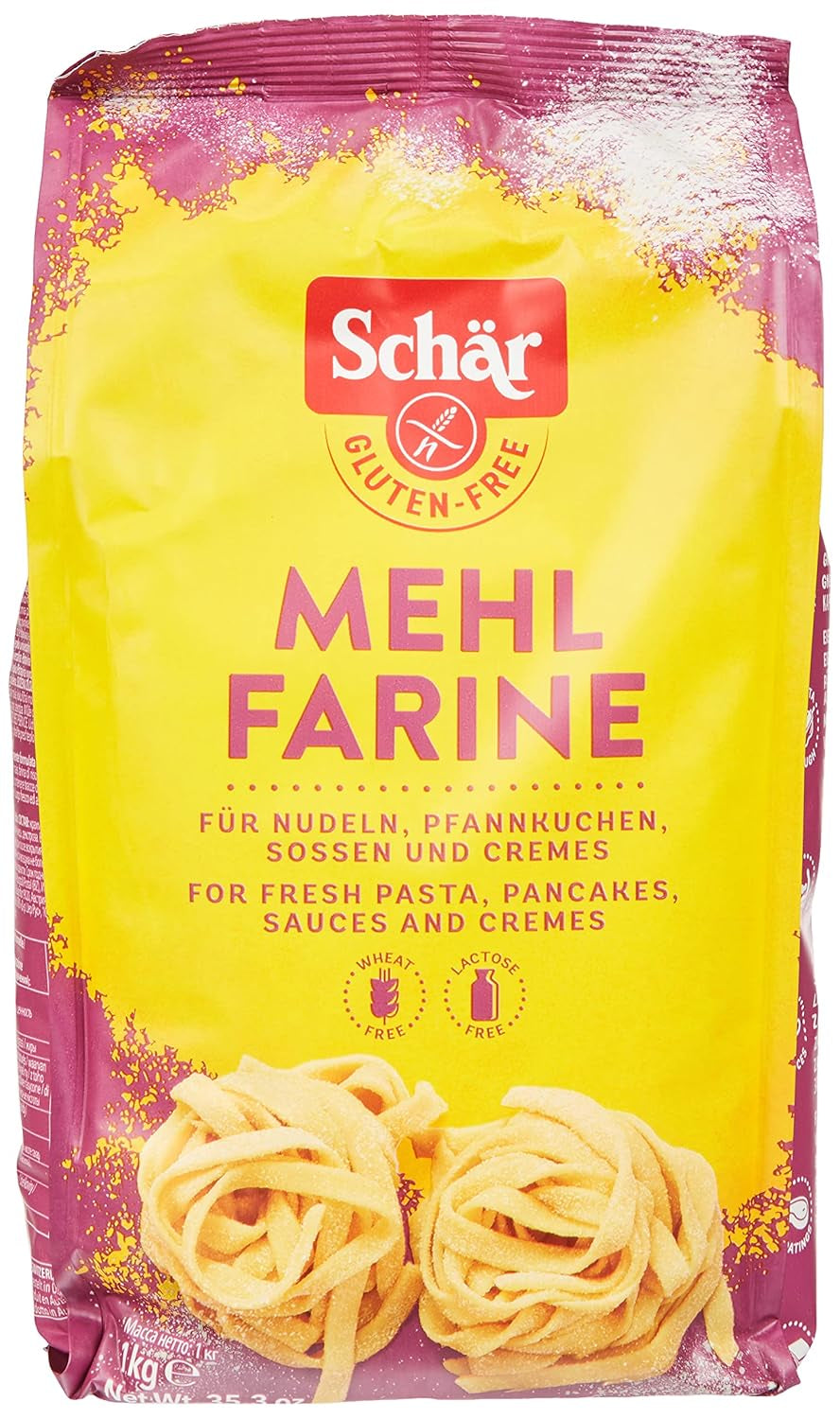 Mehl "Farine" - Basimehlmischung Glutenfrei 1Kg, 10Er Pack Miscela per panificazione e cottura Naty Shop Default Title