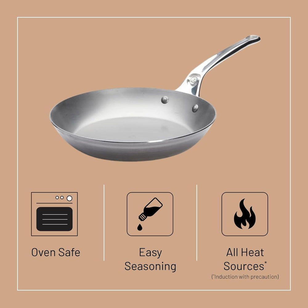 Padella MINERAL B PRO In acciaio Pentole e Padelle Naty Shop