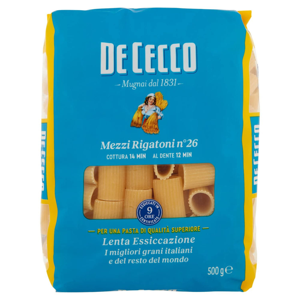 Mezzi Rigatoni, confezione da 1 (1 x 500 g)